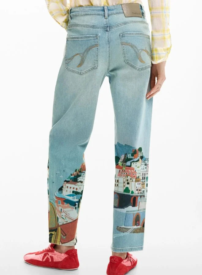 DESIGUAL Amalfi Jeans Trousers